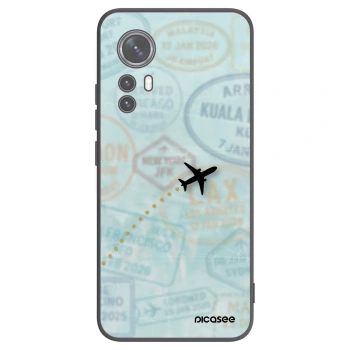 Picasee fekete szilikon tok az alábbi mobiltelefonokra Xiaomi 12X - FLIGHT PATH