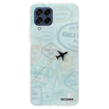 Picasee átlátszó szilikon tok az alábbi mobiltelefonokra Samsung Galaxy M53 5G - FLIGHT PATH