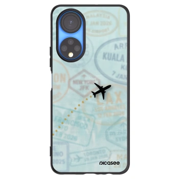 Picasee fekete szilikon tok az alábbi mobiltelefonokra Honor X7 - FLIGHT PATH