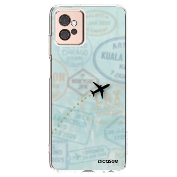 Picasee átlátszó szilikon tok az alábbi mobiltelefonokra Motorola Moto G32 - FLIGHT PATH
