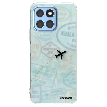 Picasee átlátszó szilikon tok az alábbi mobiltelefonokra Honor X6 - FLIGHT PATH