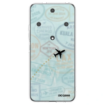 Picasee átlátszó szilikon tok az alábbi mobiltelefonokra Honor Magic5 Lite 5G - FLIGHT PATH