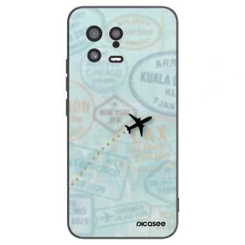 Picasee fekete szilikon tok az alábbi mobiltelefonokra Xiaomi 13 - FLIGHT PATH