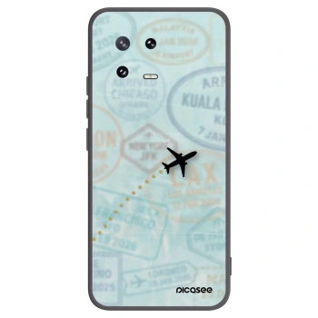 Picasee fekete szilikon tok az alábbi mobiltelefonokra Xiaomi 13 Pro - FLIGHT PATH