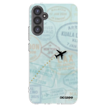 Picasee átlátszó szilikon tok az alábbi mobiltelefonokra Samsung Galaxy A34 5G A346B - FLIGHT PATH