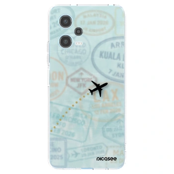 Picasee átlátszó szilikon tok az alábbi mobiltelefonokra Xiaomi Redmi Note 12 5G - FLIGHT PATH