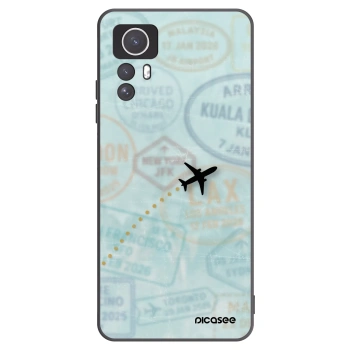 Picasee fekete szilikon tok az alábbi mobiltelefonokra Xiaomi Redmi Note 12S - FLIGHT PATH