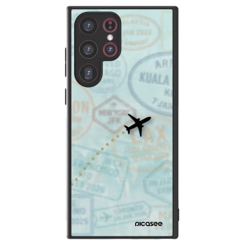 Picasee ULTIMATE CASE PowerShare Samsung Galaxy S22 Ultra 5G - készülékre - FLIGHT PATH