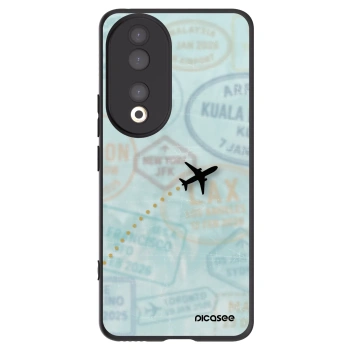 Picasee fekete szilikon tok az alábbi mobiltelefonokra Honor 90 5G - FLIGHT PATH