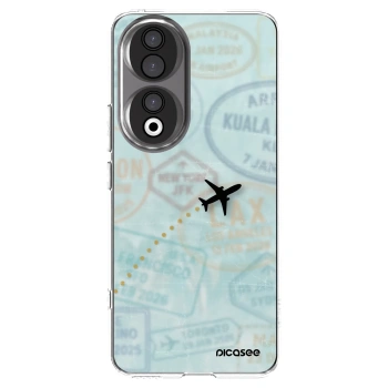 Picasee átlátszó szilikon tok az alábbi mobiltelefonokra Honor 90 5G - FLIGHT PATH
