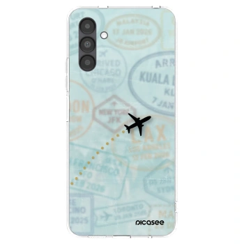 Picasee átlátszó szilikon tok az alábbi mobiltelefonokra Samsung Galaxy A04s A047F - FLIGHT PATH