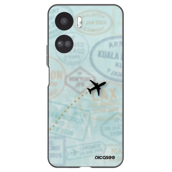 Picasee fekete szilikon tok az alábbi mobiltelefonokra Honor 90 Lite 5G - FLIGHT PATH