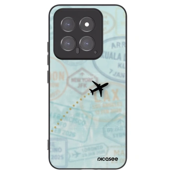 Picasee fekete szilikon tok az alábbi mobiltelefonokra Xiaomi 14 - FLIGHT PATH