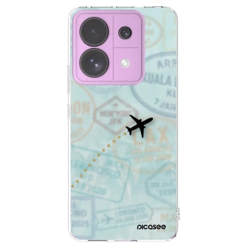 Picasee átlátszó szilikon tok az alábbi mobiltelefonokra Xiaomi Redmi Note 13 Pro 5G - FLIGHT PATH