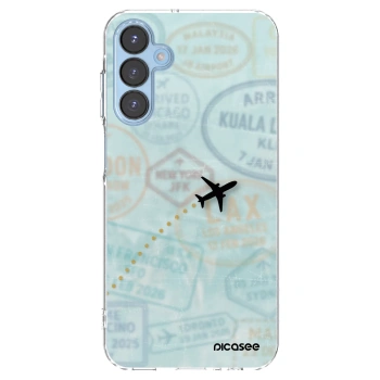 Picasee átlátszó szilikon tok az alábbi mobiltelefonokra Samsung Galaxy A15 A156B 5G - FLIGHT PATH