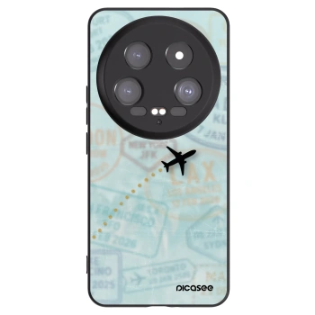 Picasee fekete szilikon tok az alábbi mobiltelefonokra Xiaomi 14 Ultra - FLIGHT PATH