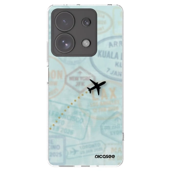 Picasee átlátszó szilikon tok az alábbi mobiltelefonokra Xiaomi Redmi Note 13 Pro 4G - FLIGHT PATH
