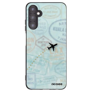 Picasee fekete szilikon tok az alábbi mobiltelefonokra Samsung Galaxy A05s A057G - FLIGHT PATH