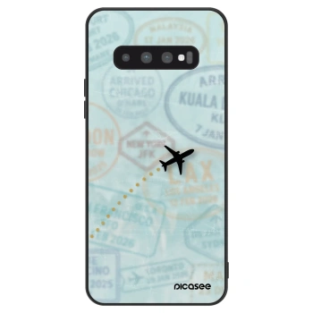 Szilikon tok erre a típusra Samsung Galaxy S10 Plus G975 - FLIGHT PATH