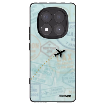 Picasee fekete szilikon tok az alábbi mobiltelefonokra Xiaomi Redmi Note 14 Pro+ 5G - FLIGHT PATH