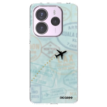 Picasee átlátszó szilikon tok az alábbi mobiltelefonokra Xiaomi Redmi Note 14 5G - FLIGHT PATH