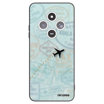 Picasee fekete szilikon tok az alábbi mobiltelefonokra Xiaomi Redmi 14C - FLIGHT PATH