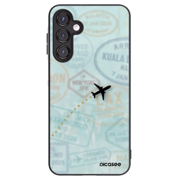 Picasee fekete szilikon tok az alábbi mobiltelefonokra Samsung Galaxy A16 5G - FLIGHT PATH