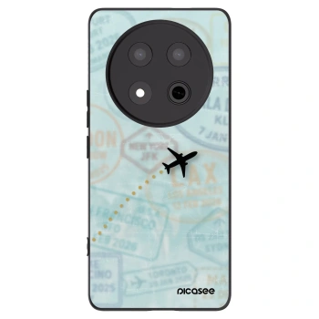 Picasee fekete szilikon tok az alábbi mobiltelefonokra Honor Magic7 Lite 5G - FLIGHT PATH