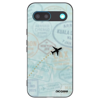 Picasee fekete szilikon tok az alábbi mobiltelefonokra Google Pixel 8 - FLIGHT PATH