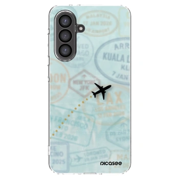 Picasee átlátszó szilikon tok az alábbi mobiltelefonokra Samsung Galaxy A36 5G - FLIGHT PATH