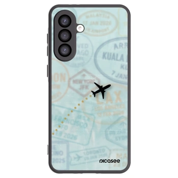 Picasee fekete szilikon tok az alábbi mobiltelefonokra Samsung Galaxy A26 5G A266B - FLIGHT PATH