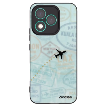 Picasee fekete szilikon tok az alábbi mobiltelefonokra Honor 400 Lite 5G - FLIGHT PATH