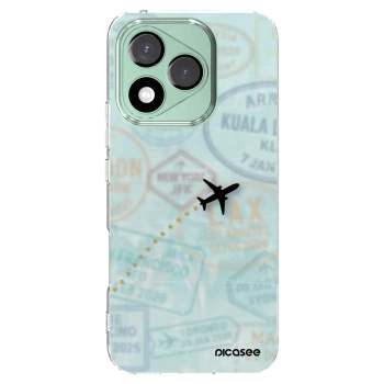 Picasee átlátszó szilikon tok az alábbi mobiltelefonokra Honor 400 Lite 5G - FLIGHT PATH
