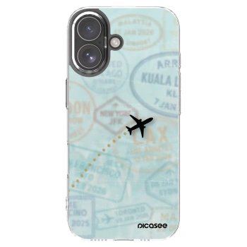 Picasee átlátszó szilikon tok az alábbi mobiltelefonokra Apple iPhone 17 - FLIGHT PATH
