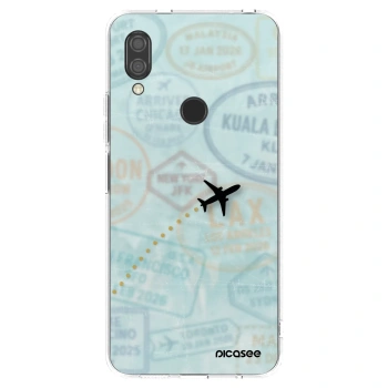 Picasee átlátszó szilikon tok az alábbi mobiltelefonokra Xiaomi Redmi 7 - FLIGHT PATH