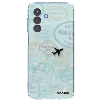 Picasee átlátszó szilikon tok az alábbi mobiltelefonokra Samsung Galaxy A17 5G - FLIGHT PATH