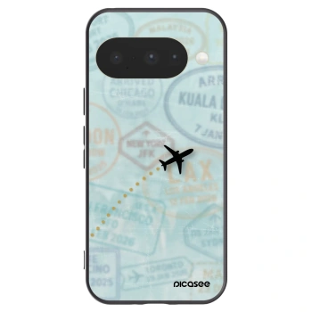 Picasee fekete szilikon tok az alábbi mobiltelefonokra Google Pixel 10 - FLIGHT PATH