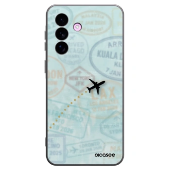 Picasee fekete szilikon tok az alábbi mobiltelefonokra Samsung Galaxy A57 5G - FLIGHT PATH