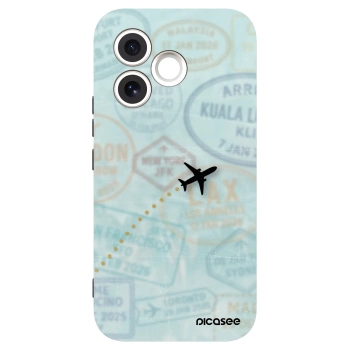 Picasee fekete szilikon tok az alábbi mobiltelefonokra Honor 600 Lite - FLIGHT PATH