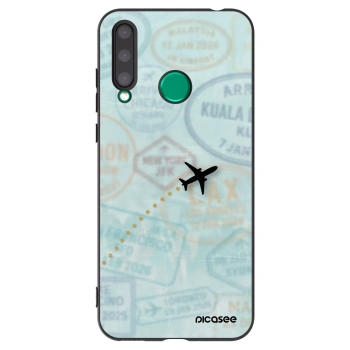 Picasee fekete szilikon tok az alábbi mobiltelefonokra Honor 20 Lite - FLIGHT PATH