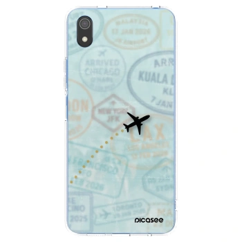 Picasee átlátszó szilikon tok az alábbi mobiltelefonokra Xiaomi Redmi 7A - FLIGHT PATH