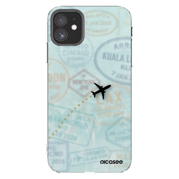 Picasee átlátszó szilikon tok az alábbi mobiltelefonokra Apple iPhone 11 - FLIGHT PATH
