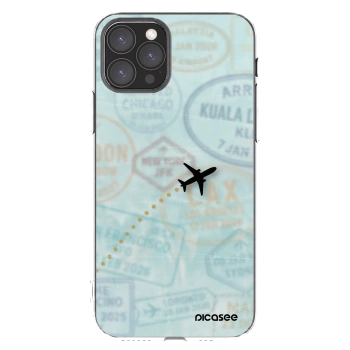 Picasee átlátszó szilikon tok az alábbi mobiltelefonokra Apple iPhone 11 Pro - FLIGHT PATH