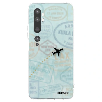 Picasee átlátszó szilikon tok az alábbi mobiltelefonokra Xiaomi Mi Note 10 (Pro) - FLIGHT PATH