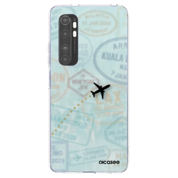 Picasee átlátszó szilikon tok az alábbi mobiltelefonokra Xiaomi Mi Note 10 Lite - FLIGHT PATH