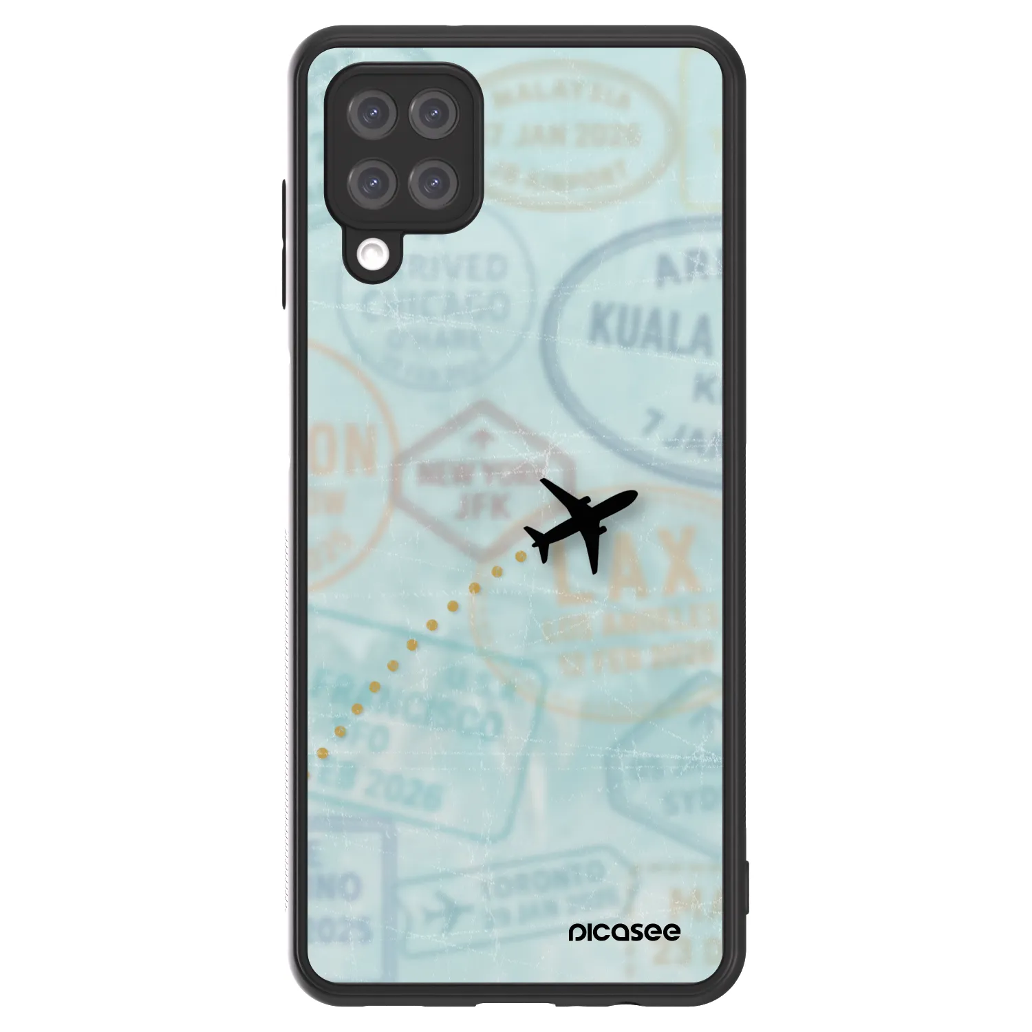 Picasee ULTIMATE CASE Samsung Galaxy A12 A125F - készülékre - FLIGHT PATH