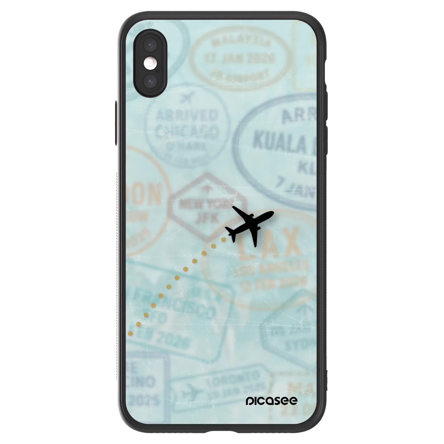 Picasee ULTIMATE CASE Apple iPhone XS Max - készülékre - FLIGHT PATH