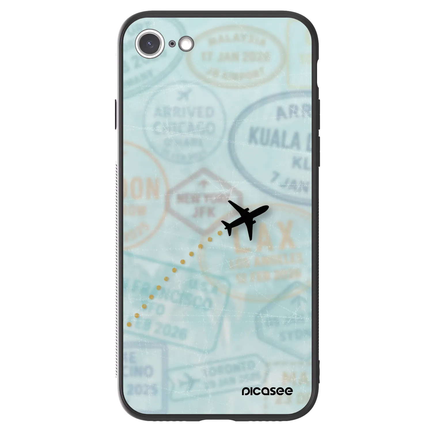 Picasee ULTIMATE CASE Apple iPhone SE 2020 - készülékre - FLIGHT PATH