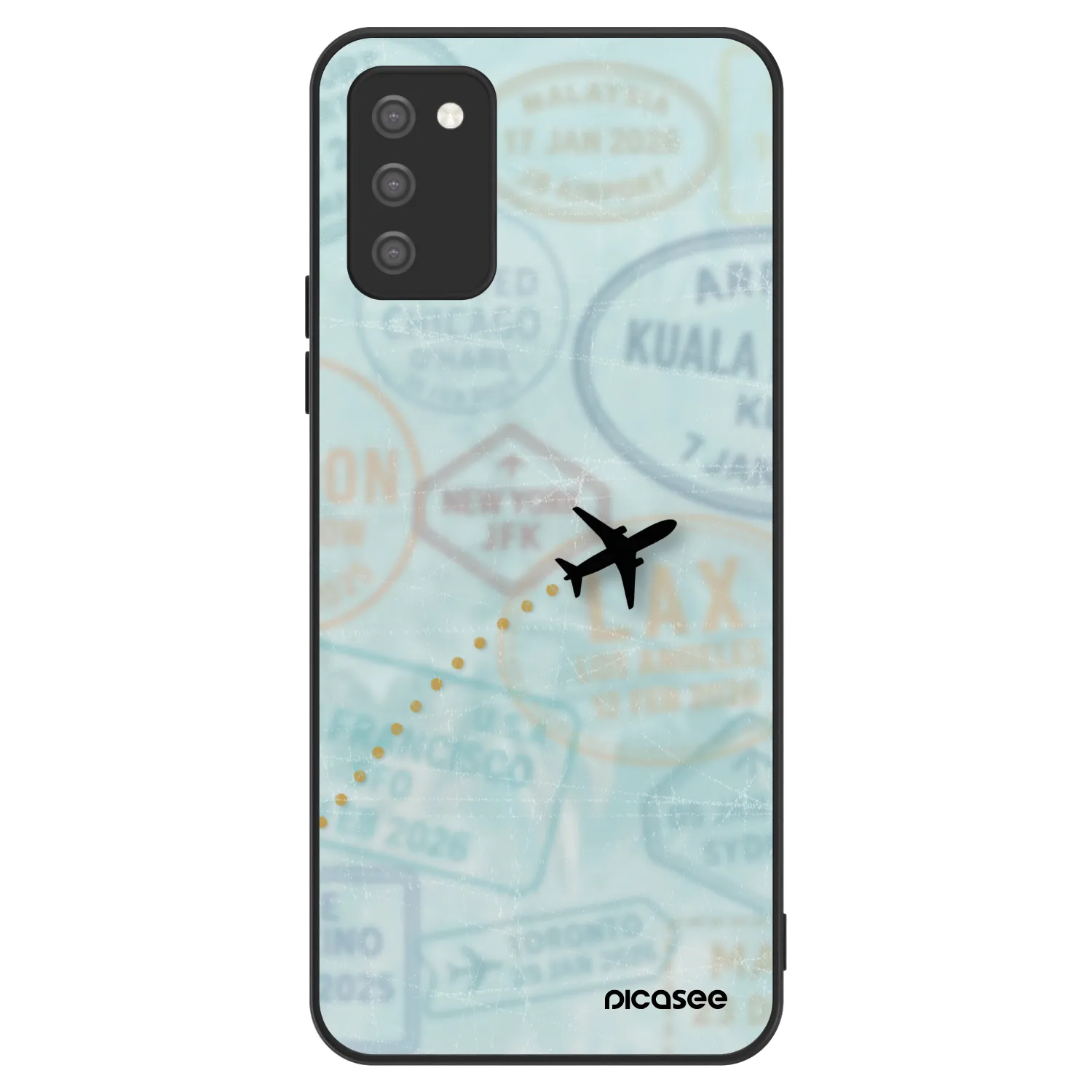 Picasee ULTIMATE CASE Samsung Galaxy A02s A025G - készülékre - FLIGHT PATH