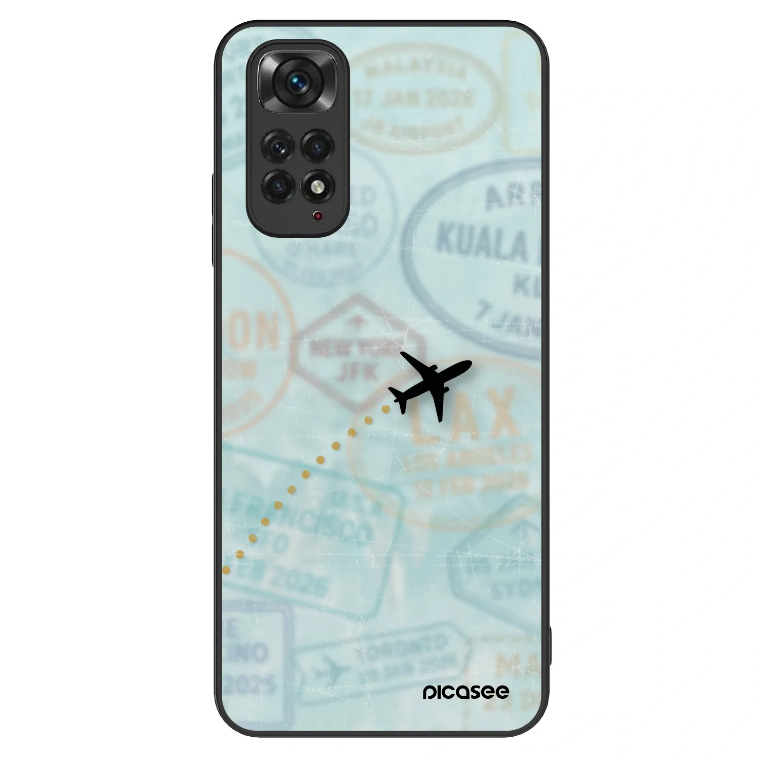 Picasee ULTIMATE CASE Xiaomi Redmi Note 11 - készülékre - FLIGHT PATH